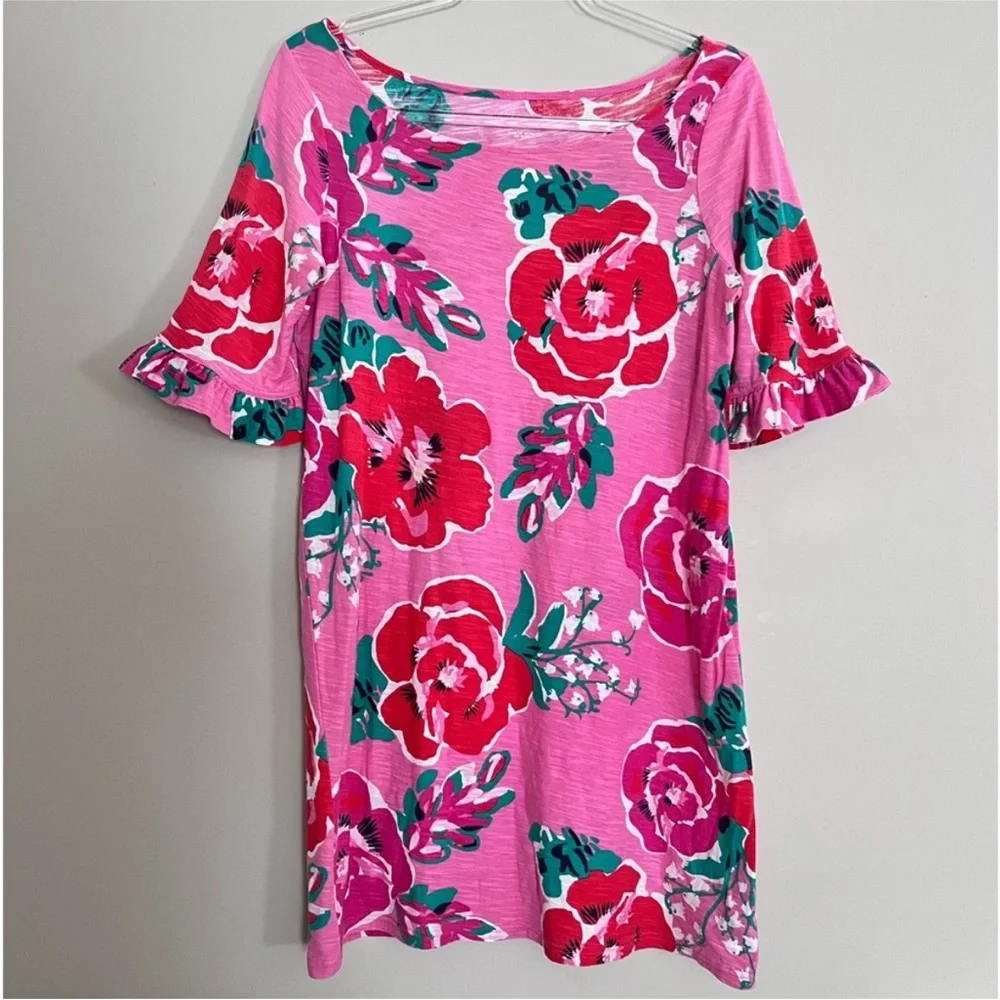 Lillly Pulitzer Lightweight rose print dress - Picture 3 of 10